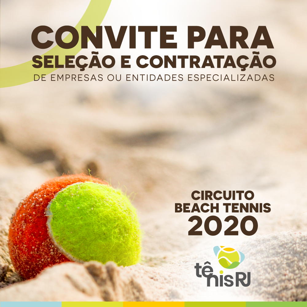 Confira o calendário de torneios de beach tennis em 2020